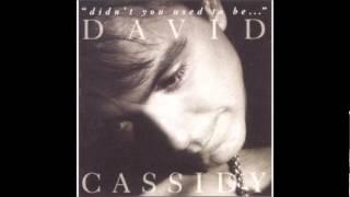 David Cassidy - "For All The Lonely (Single Edit)" (1992)