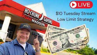 $10 Tuesday, low rolling slots from the casino