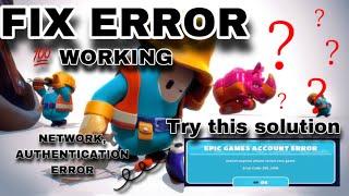 FALL GUYS Error Code 200_1040,200_001 FIX |Authentication Failure |Network Error #error #fallguys