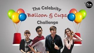 The Celebrity Balloon & Cups Challenge