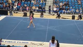 Margzetta Frazier Floor at 2024 Meet the Bruins