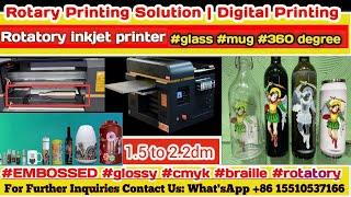 uv rotary printer | rotary 3d printer | rotary inkjet printer