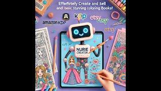 Make THOUSANDS In Passive Income Selling Coloring Books In Low Competition Niches Fast | Nurie