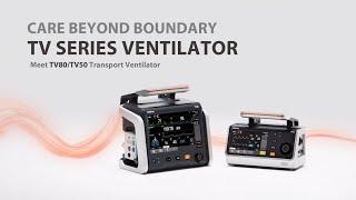 Transforming Patient Care on the Move: Mindray Debuts TV80/TV50 Transport Ventilators