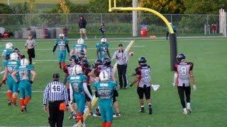 MARKHAM RAIDERS vs Pickering Dolphins| 2013 OVFL VARSITY Season