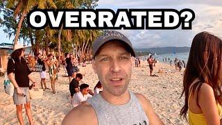 1st Day in Boracay (Honest Opinion) Philippines Most Popular Island