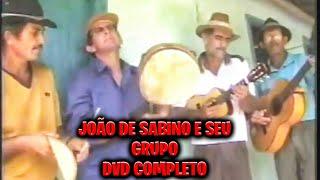 JOÃO DE SABINO E SEU GRUPO,DVD COMPLETO, RELÍQUIA, SAMBA CULTURA DE MAIRI BA 