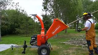 MechMaxx Wood Chipper P4205 Display Video