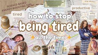 How to study after school when TIRED study tips, energy hacks, study motivation