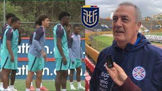 Gustavo Alfaro, DT de Paraguay se pronuncia sobre la selección de Ecuador