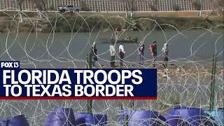 DeSantis deploys National, State Guard troops to Texas border amidst migrant surge
