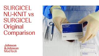 Hemostatic Capacity Comparison: SURGICEL NU-KNIT vs SURGICEL Original | J&J MedTech