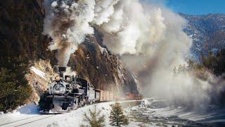 The Last Coal Burner on the Durango & Silverton - Winter Steam Photo Special