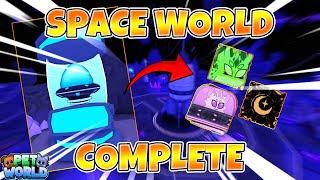 I COLLECTED EVERY NEW PET In The SPACE WORLD Update | Pet World