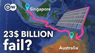 Why the mega plan to send Australian solar to Asia (almost) flopped