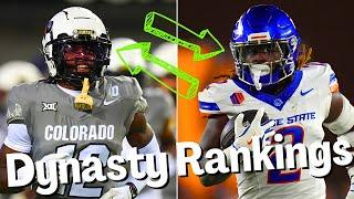 The Only Dynasty Fantasy Football Rankings You Need