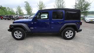 2018 Jeep Wrangler JL Unlimited Sport S | Ocean Blue Metallic | JW186924 | Redmond | Seattle