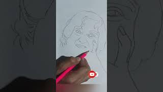 Dr. APJ Abdul kalam sketch#shorts #sketch#apjabdulkalam