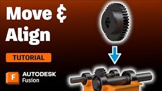 Move, Align & Capture Positions in Autodesk Fusion