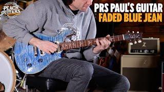 No Talking...Just Tones | PRS Paul's Guitar - Faded Blue Jean