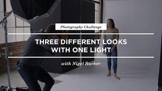 One Light Studio Portrait Tutorial with Nigel Barker | CreativeLive