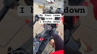 #scootermotorcycle #twowheeler #moped #moped #motorcycle #scooter #breakdown #fyp #murphyslaw #funny