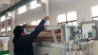 Cortadora automática de núcleo de papel