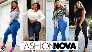 fashion nova jeans haul 2022 |size 13