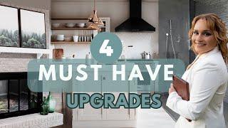 4 Must-Have Upgrades for New Construction Homes 