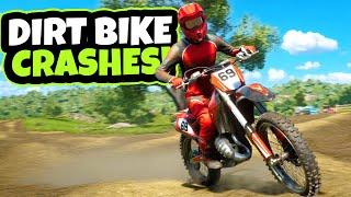 AWESOME OFFROAD DIRT BIKE RACING & CRASHING! (MX VS ATV Legends)