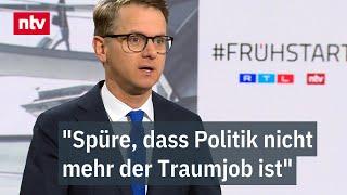 "Spüre, dass Politik nicht mehr der Traumjob ist" - CDU-General Linnemann im Frühstart | ntv