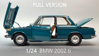 BMW 2002 ti 1/24 HASEGAWA Model car build [Full version]