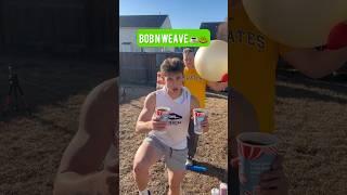 Bob n Weave with hot coffee #game #sports #funny #throw #dodgeball #football