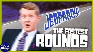 Jeopardy: The Top 20 FASTEST Rounds | World of Jeopardy