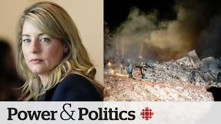 Ottawa to help Canadians evacuate Lebanon, but not pay for flights: Joly | Power & Politics