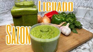 Mi Receta de Sazon Licuado / Sofrito