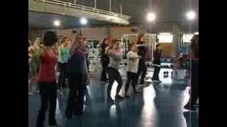 CUI Zumba Class at Pablo de Olavide University, Seville, Fall 2013