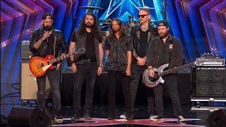 True Villains out of Nashville Rock to Billie Eilish's "Bad Guy"  ◇ Auditions ◇ AGT 2023