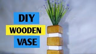 How to make a DIY wooden vase from scrap wood