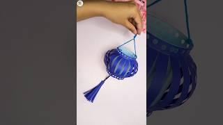 DIY Treading Diwali LanternHow To Make Easy Paper Akash Kandil 🪔#easypapercraft  #craftywasp