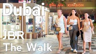 Dubai [4K] Amazing JBR, The Walk Walking Tour 