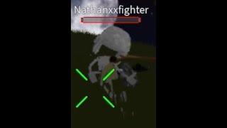 I need more practice (1v1 VS Nathanxxfighter from TEZ I ROBLOX Catastrophia)