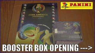 BOOSTER BOX (250 STICKERS) | Panini Copa America Centenario 2016 Sticker Collection | 50 PACKS!!!