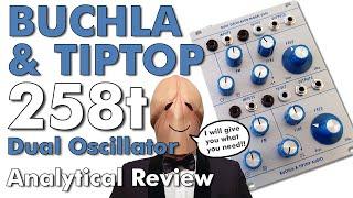 Explore Dual Oscillator 258t by Tiptop Audio & Buchla [direct sound] - Single Review by Penishead