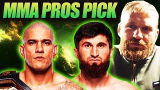 MMA Pros Pick  Alex Pereira vs. Magomed Ankalaev - Part 1  UFC 313