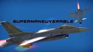 Using Supermaneuverability To Win The Dogfight | Warthunder