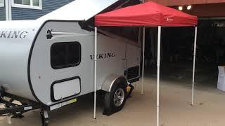 Coachman Viking Express 9.0 TD by Owner - Ozark Trail 4x6 canopy and 2 inch memory foam