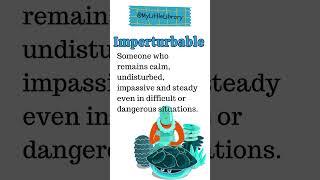 Imperturbable