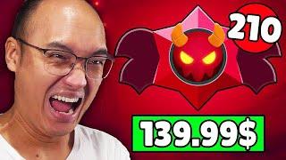 MÉGA OUVERTURE ''210 PRIX DÉMONIAQUE'' SUR BRAWL STARS !