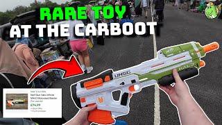 FINDING RARE TOYS AT THE CARBOOT! Buying to Resell at Bowlee Car Boot Sale